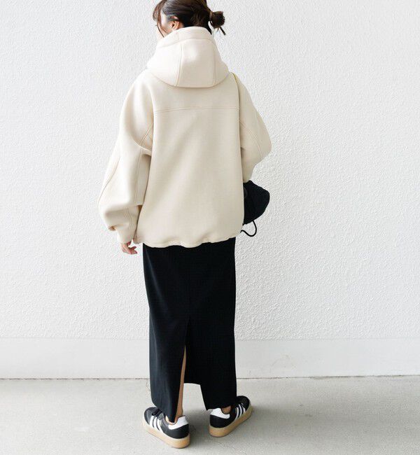 SHIPS for women「【WEB限定】〈手洗い可能〉ダンボール ダブルジップ フーディー 1」|パーカー|