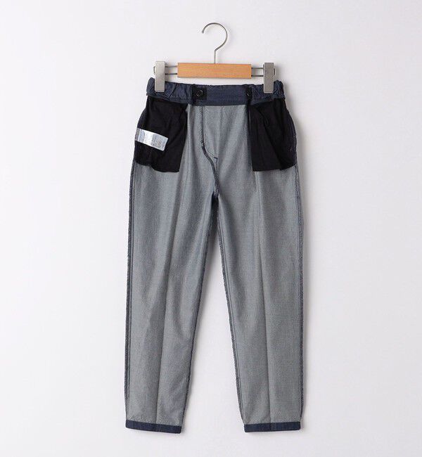 SHIPS KIDS「ARCH＆LINE:125cm / インディゴ ベーシック パンツ」|デニム|