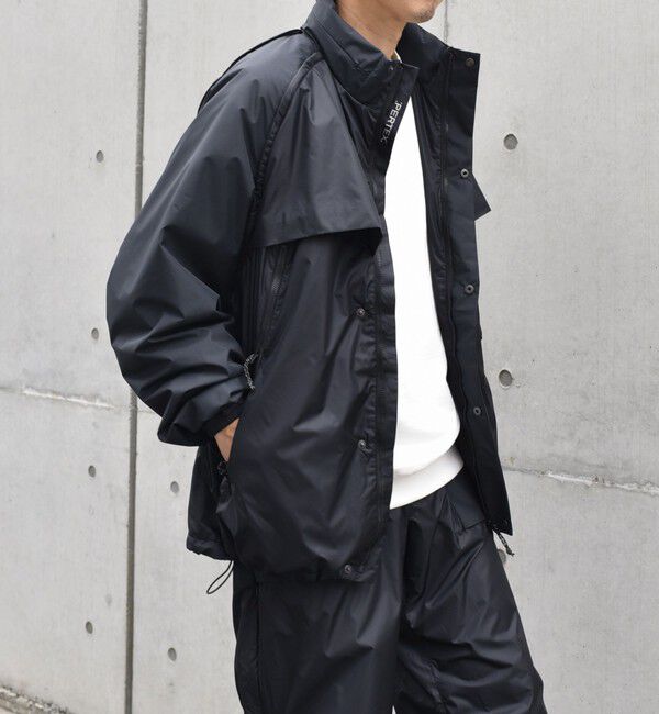 SHIPS any「SHIPS any:〈軽量 / 撥水〉PERTEX(R) &times; OCTA(R) 2WAY ブルゾン (セットアップ対応)◇」|ブルゾン・スタジャン|