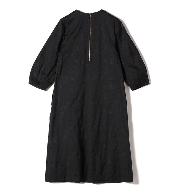 SHIPS for women「〈手洗い可能〉フラワー ジャカード フレア ワンピース」|ワンピース|