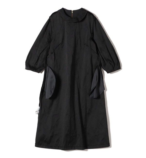 SHIPS for women「〈手洗い可能〉フラワー ジャカード フレア ワンピース」|ワンピース|