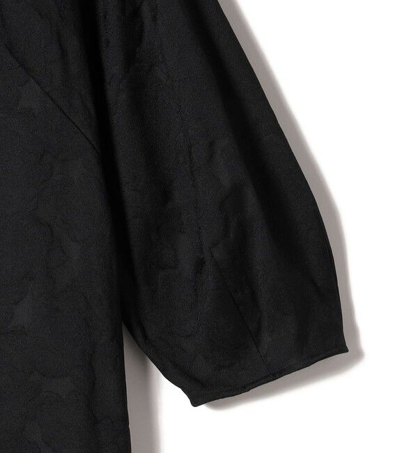 SHIPS for women「〈手洗い可能〉フラワー ジャカード フレア ワンピース」|ワンピース|