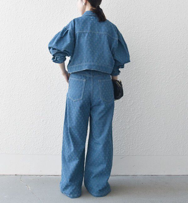 SHIPS any「bon_meur:〈洗濯機可能〉クラッシュ デニム ショート ジャケット」|デニムジャケット|