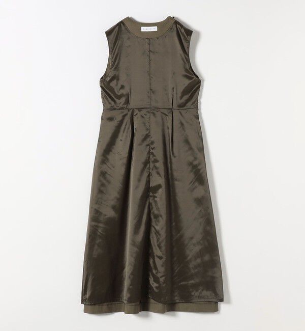 quaranciel「quaranciel: Vカラー ロング ジレ ワンピース」|ワンピース|