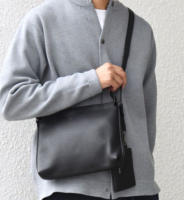 SHIPS any「SHIPS any: スプリット レザー ミディアム ショルダーバッグ (カードケース付き)◆」|ショルダー・メッセンジャー|