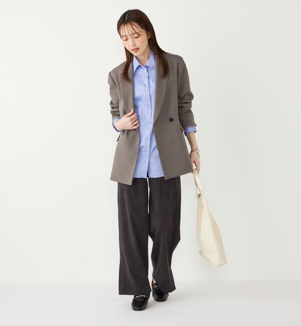 SHIPS Colors 「SHIPS Colors:〈手洗い可能〉カット コーデュロイ ゴム パンツ◇」|その他|