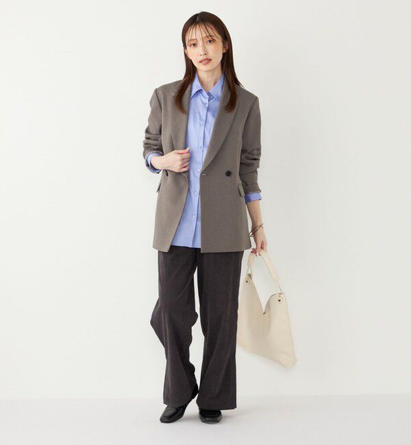 SHIPS Colors 「SHIPS Colors:〈手洗い可能〉カット コーデュロイ ゴム パンツ◇」|その他|