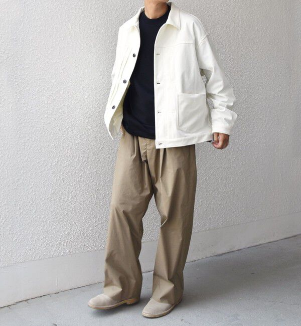 SHIPS any「SHIPS any:〈洗濯機可能〉SOLOTEX(R) コーデュロイ トラック ブルゾン(セットアップ対応)◇」|ブルゾン・スタジャン|