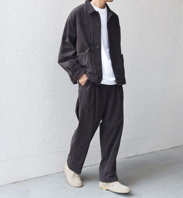 SHIPS any「SHIPS any:〈洗濯機可能〉SOLOTEX(R) コーデュロイ トラック ブルゾン(セットアップ対応)◇」|ブルゾン・スタジャン|