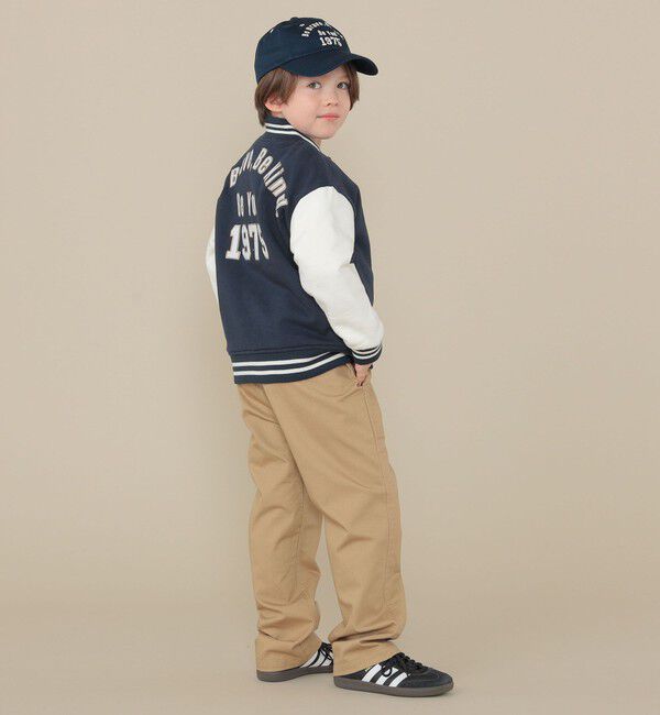 SHIPS KIDS「SHIPS KIDS:100～130cm/スタジアム ジャケット」|ブルゾン・スタジャン|