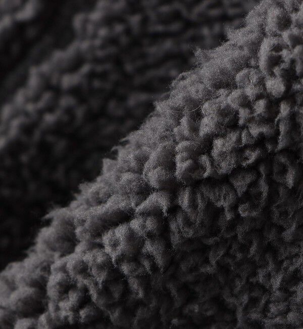 SHIPS KIDS「SHIPS KIDS:100～130cm/〈洗濯機可能〉ボア リバーシブル ジャケット」|ブルゾン・スタジャン|