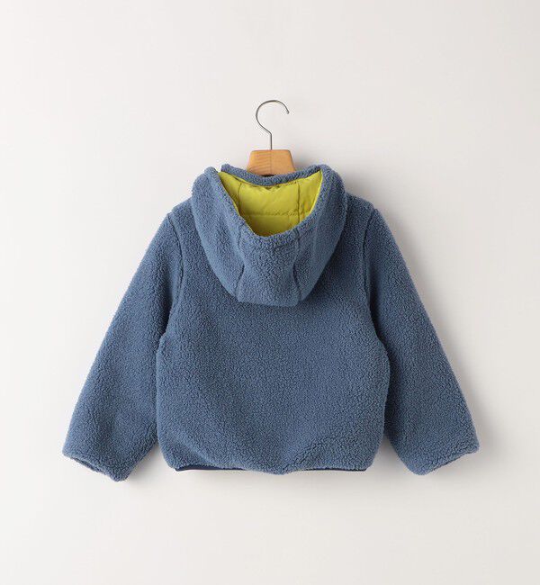 SHIPS KIDS「SHIPS KIDS:100～130cm/〈洗濯機可能〉ボア リバーシブル ジャケット」|ブルゾン・スタジャン|