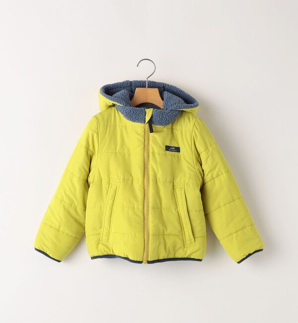 SHIPS KIDS「SHIPS KIDS:100～130cm/〈洗濯機可能〉ボア リバーシブル ジャケット」|ブルゾン・スタジャン|