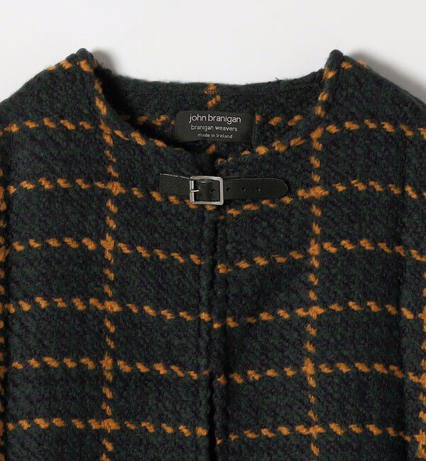 SHIPS any「john Branigan: チェック ポンチョ」|ポンチョ・ケープ|