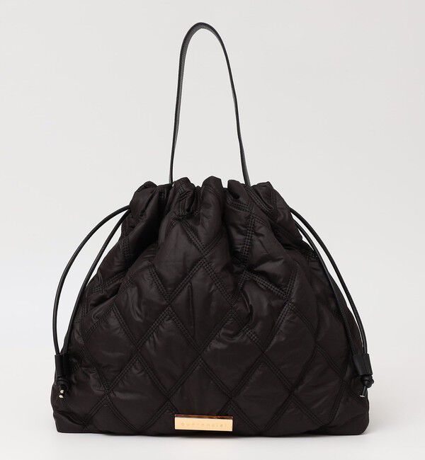 quaranciel「quaranciel: キルティング ワンハンドル ドロスト トート バッグ（A4対応）」|トートバッグ|