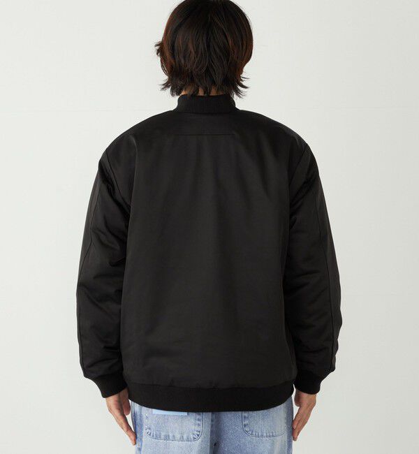 SHIPS Colors 「SHIPS Colors:〈撥水〉ボア ボマー ジャケット」|ブルゾン・スタジャン|