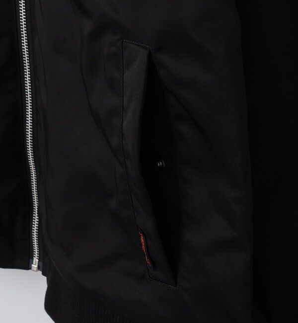 SHIPS Colors 「SHIPS Colors:〈撥水〉ボア ボマー ジャケット」|ブルゾン・スタジャン|