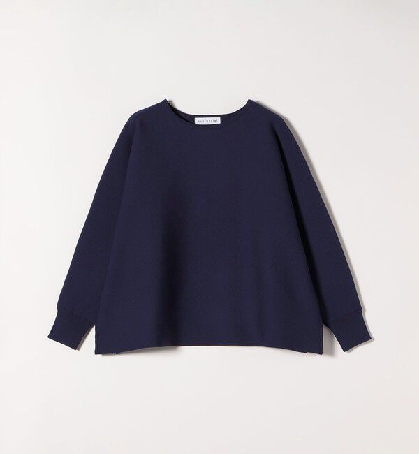 quaranciel「quaranciel:〈手洗い可能〉ボートネック ワイド ニット プルオーバー」|ニット・セーター|