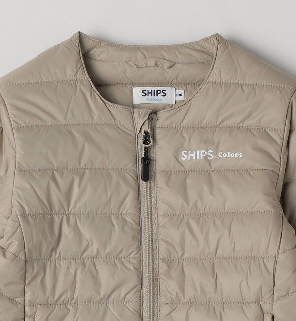 SHIPS Colors 「SHIPS Colors:90～140cm /〈洗濯機可能〉パディング ライト ジャケット」|ブルゾン・スタジャン|