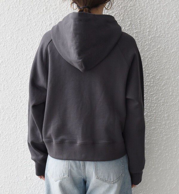 SHIPS any「SHIPS any:〈洗濯機可能〉USAコットン 裏毛 ジップ コンパクト パーカー」|パーカー|