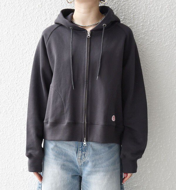 SHIPS any「SHIPS any:〈洗濯機可能〉USAコットン 裏毛 ジップ コンパクト パーカー」|パーカー|