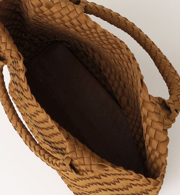 quaranciel「quaranciel: ポーチ付き メッシュ 編み込み トート バッグ」|トートバッグ|