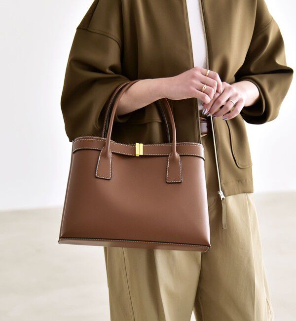 quaranciel「quaranciel: バックル 2way トート バッグ（A4対応）」|トートバッグ|