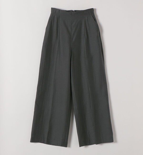 quaranciel「quaranciel:〈洗濯機可能〉リネン ミックス ハイウエスト ワイド パンツ」|その他|