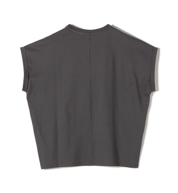 SHIPS for women「《一部追加予約》メルティ コットン プリント ロゴ ショート スリーブ Tシャツ」|Tシャツ・カットソー|