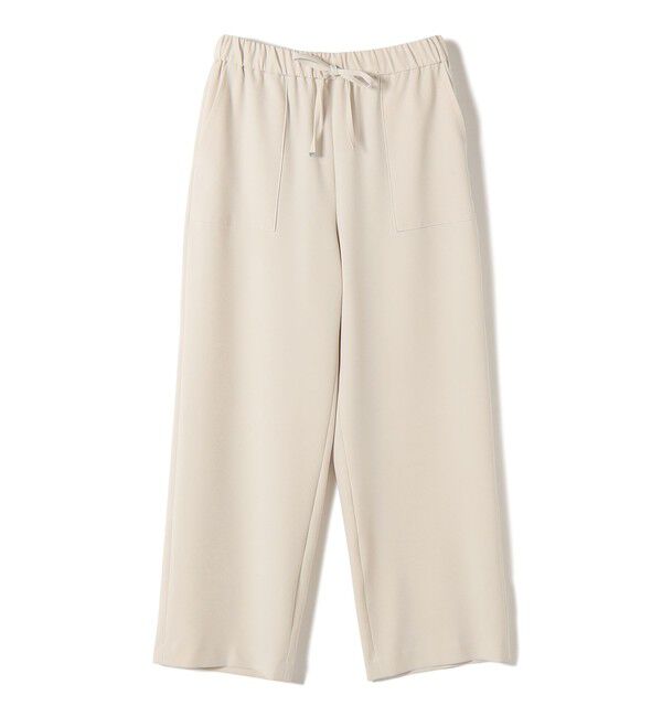 SHIPS for women「〈手洗い可能〉梳毛調ポケット デザイン ストレッチ ドロスト パンツ」|その他|
