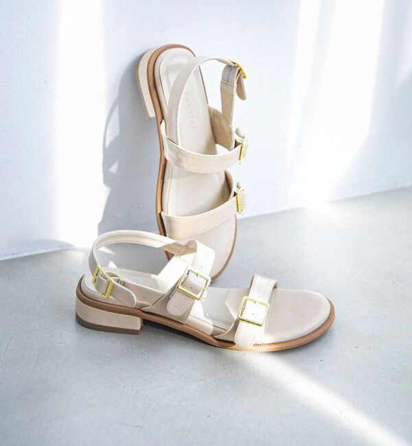 quaranciel「quaranciel: 2ストラップ ベルト サンダル」|サンダル|