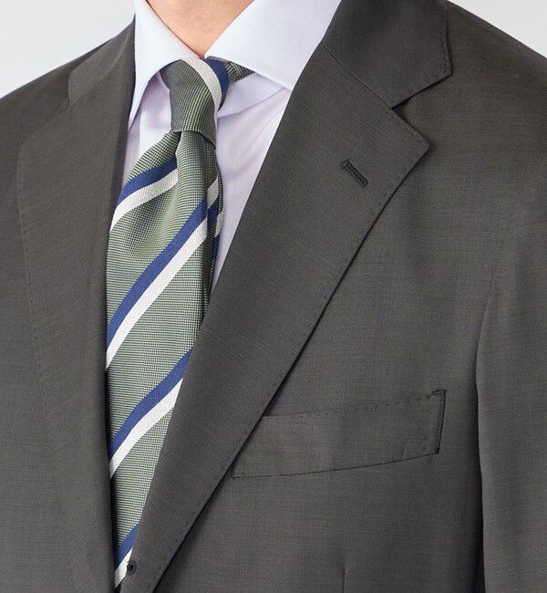 SHIPS「SHIPS: シルク バスケット レジメンタル ネクタイ」|ネクタイ・蝶ネクタイ|ケリー