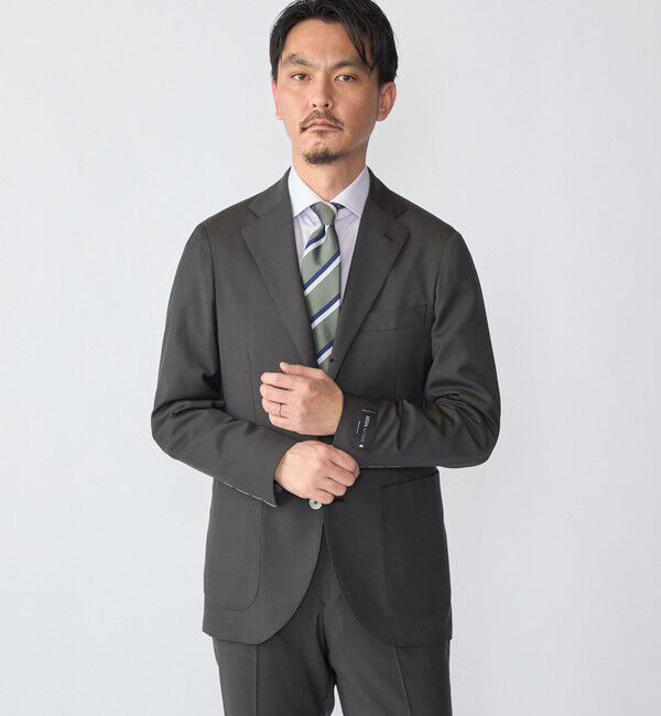 SHIPS「SHIPS: シルク バスケット レジメンタル ネクタイ」|ネクタイ・蝶ネクタイ|