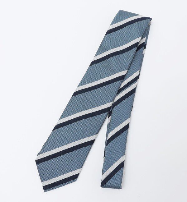 SHIPS「SHIPS: シルク バスケット レジメンタル ネクタイ」|ネクタイ・蝶ネクタイ|