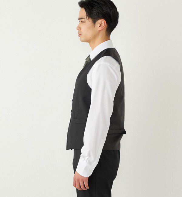 SHIPS Colors 「SHIPS Colors:〈洗濯機可能〉T/W スーツ ベスト(セットアップ対応可能)」|ベスト・ジレ|