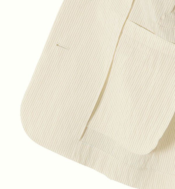 SHIPS for women「〈手洗い可能〉ピン ストライプ シャツライク ジャケット」|テーラードジャケット|