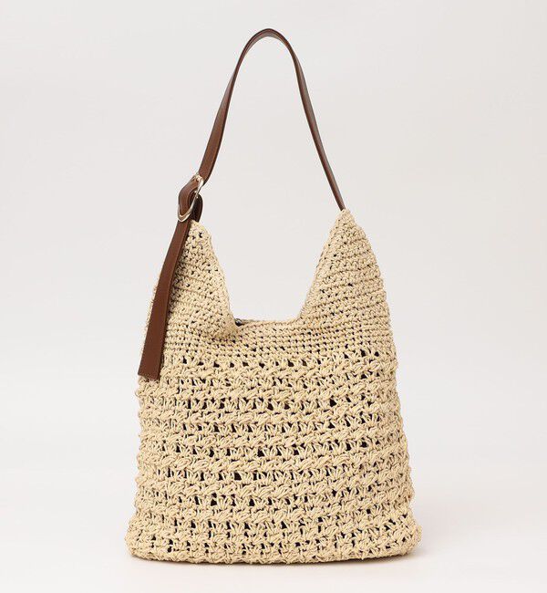 quaranciel「quaranciel: バックル ショルダー ペーパー トート バッグ（A4対応）」|トートバッグ|