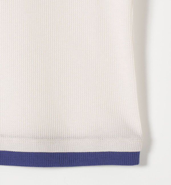 SHIPS any「SHIPS any:〈手洗い可能〉レイヤード シアー ワッフル TEE」|Tシャツ・カットソー|