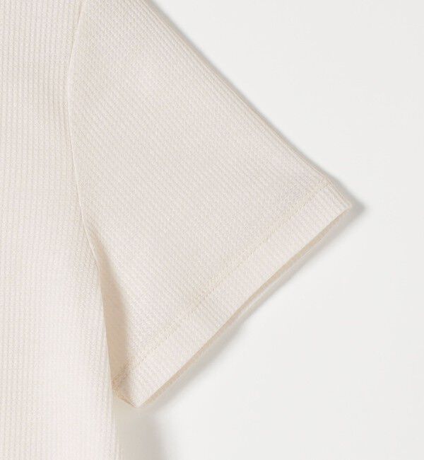 SHIPS any「SHIPS any:〈手洗い可能〉レイヤード シアー ワッフル TEE」|Tシャツ・カットソー|