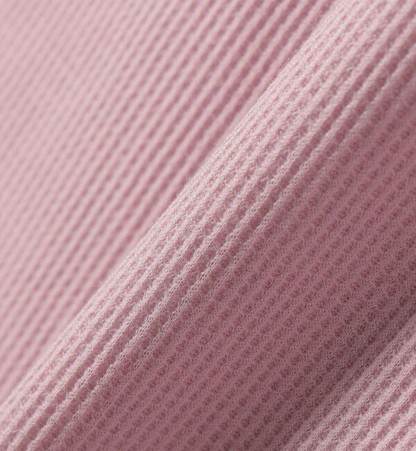 SHIPS any「SHIPS any:〈手洗い可能〉レイヤード シアー ワッフル TEE」|Tシャツ・カットソー|