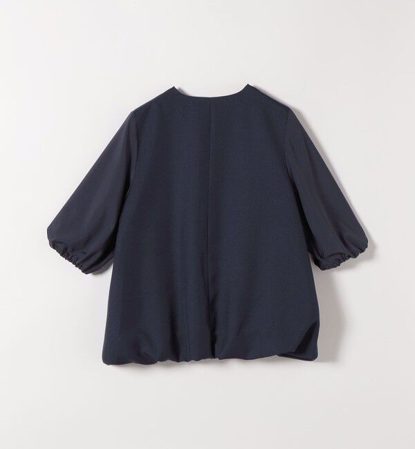 quaranciel「《予約》quaranciel:〈洗濯機可能〉Vネック 6分袖 ブラウス & Iライン スカート セットアップ」|ワンピース|