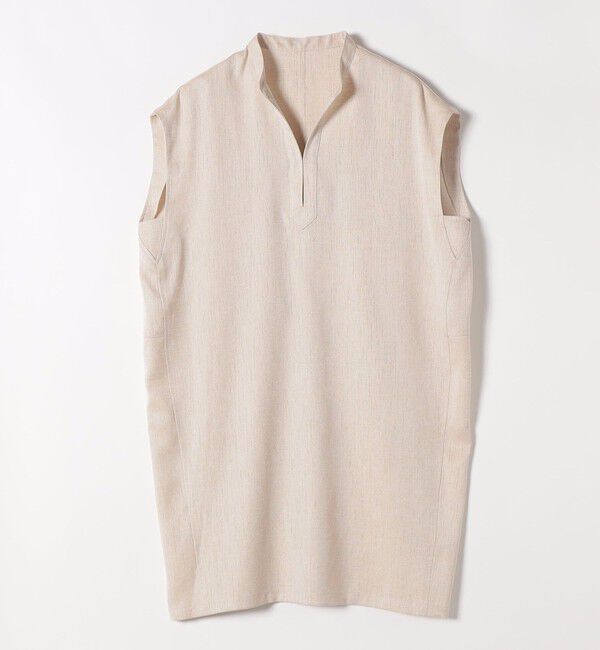 quaranciel「《予約》quaranciel:〈洗濯機可能〉スキッパー ワンピース＆イージー ワイドパンツ セットアップ」|ワンピース|