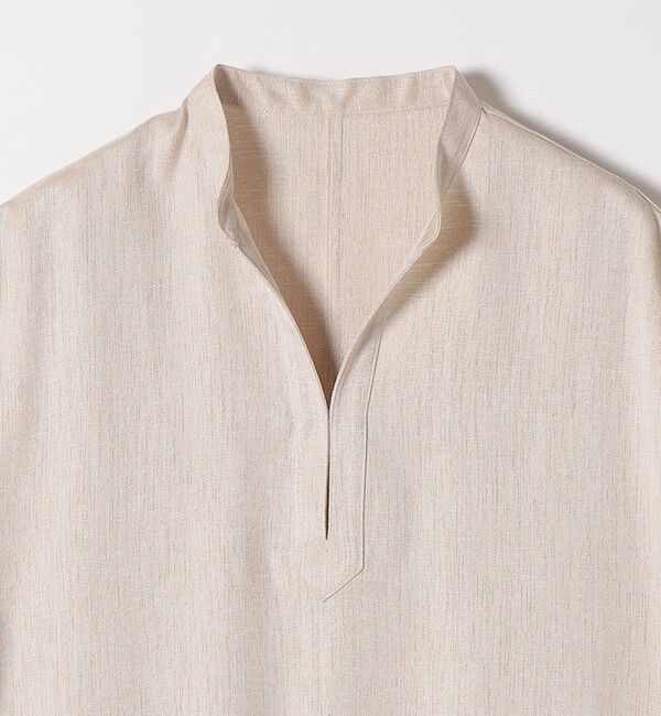 quaranciel「《予約》quaranciel:〈洗濯機可能〉スキッパー ワンピース＆イージー ワイドパンツ セットアップ」|ワンピース|