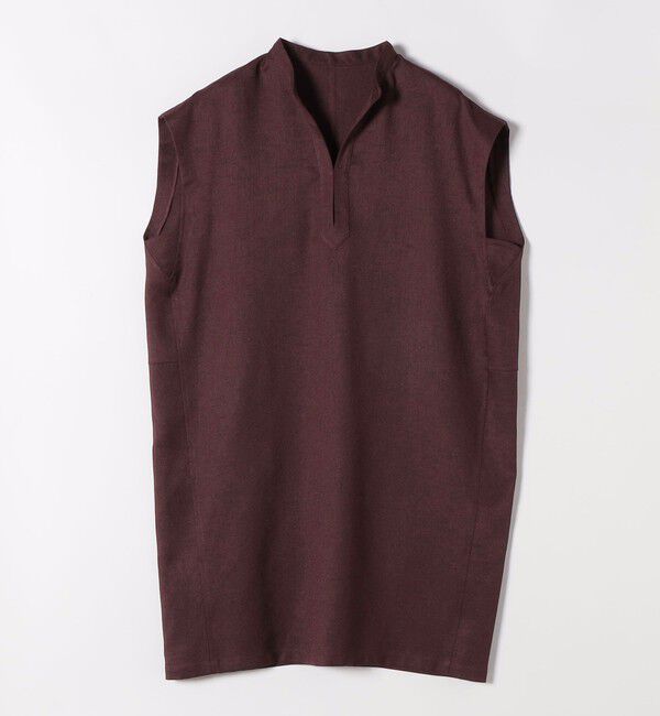 quaranciel「《予約》quaranciel:〈洗濯機可能〉スキッパー ワンピース＆イージー ワイドパンツ セットアップ」|ワンピース|