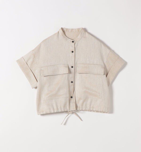 quaranciel「《予約》quaranciel:〈洗濯機可能〉ポケットドロスト シャツ＆イージー ワイドパンツ セットアップ」|ワンピース|