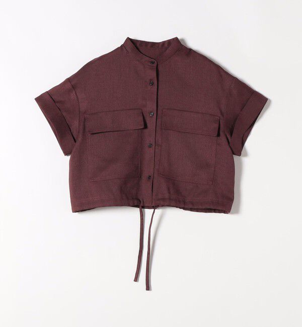 quaranciel「《予約》quaranciel:〈洗濯機可能〉ポケットドロスト シャツ＆イージー ワイドパンツ セットアップ」|ワンピース|