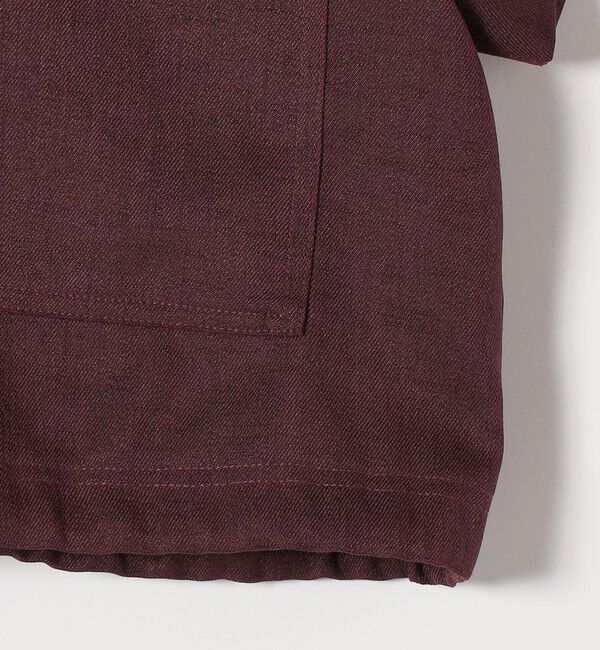 quaranciel「《予約》quaranciel:〈洗濯機可能〉ポケットドロスト シャツ＆イージー ワイドパンツ セットアップ」|ワンピース|