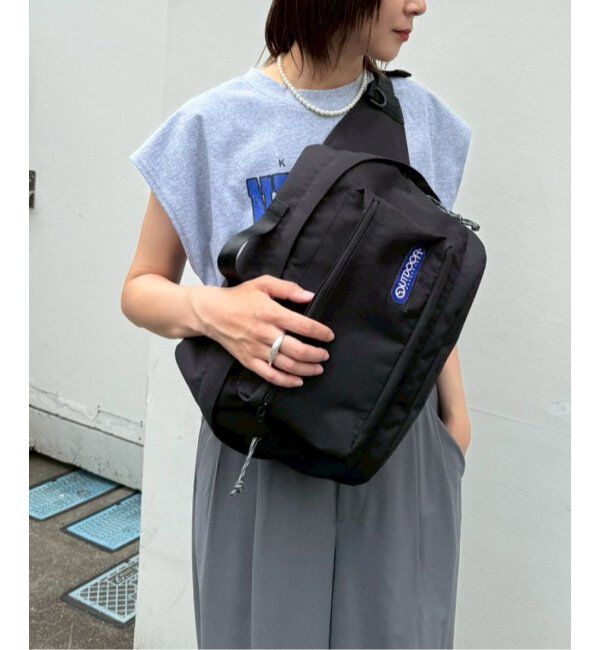 OUTDOOR PRODUCTS Usual Things「OUTDOOR PRODUCTS ex LUMBAR PACK　ユニセックス使用可」|ショルダー・メッセンジャー|ブラック