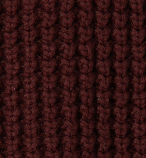 CABaN「コットンカシミヤワッフル タートルネックプルオーバー」|ニット・セーター|