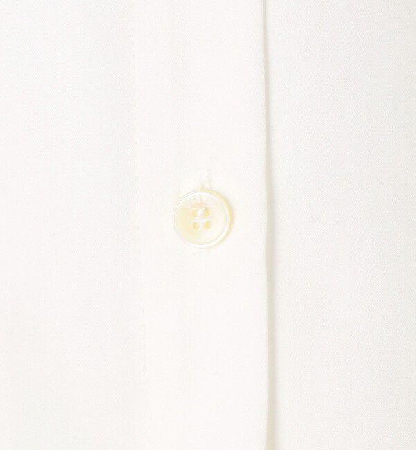 CABaN「タイプライターダブルクロス アシンメトリックフリルシャツ」|シャツ・ブラウス|